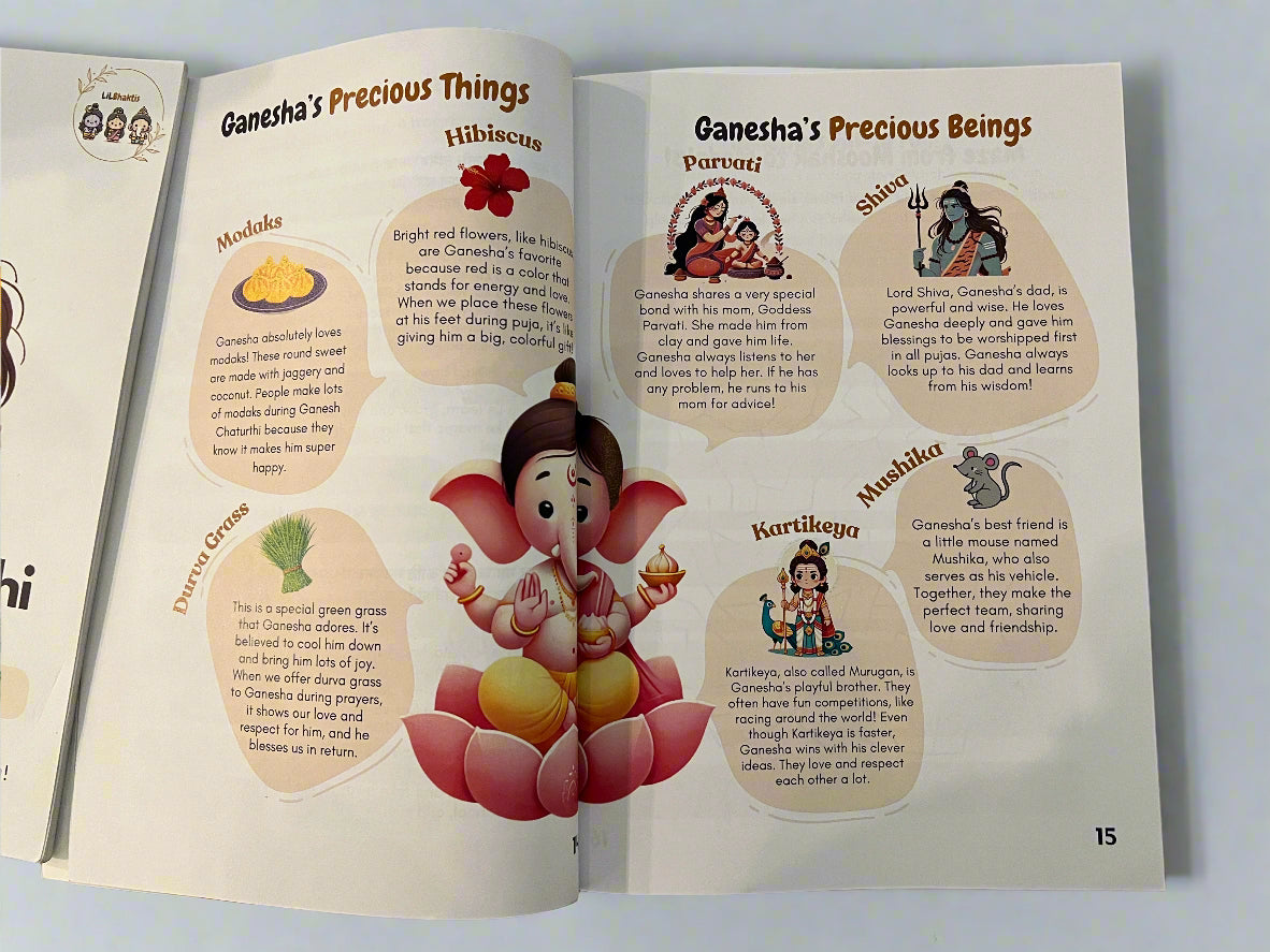 Ganesh Chaturthi : Stories & Activity Workbook: Festive Tales of Nepal / India