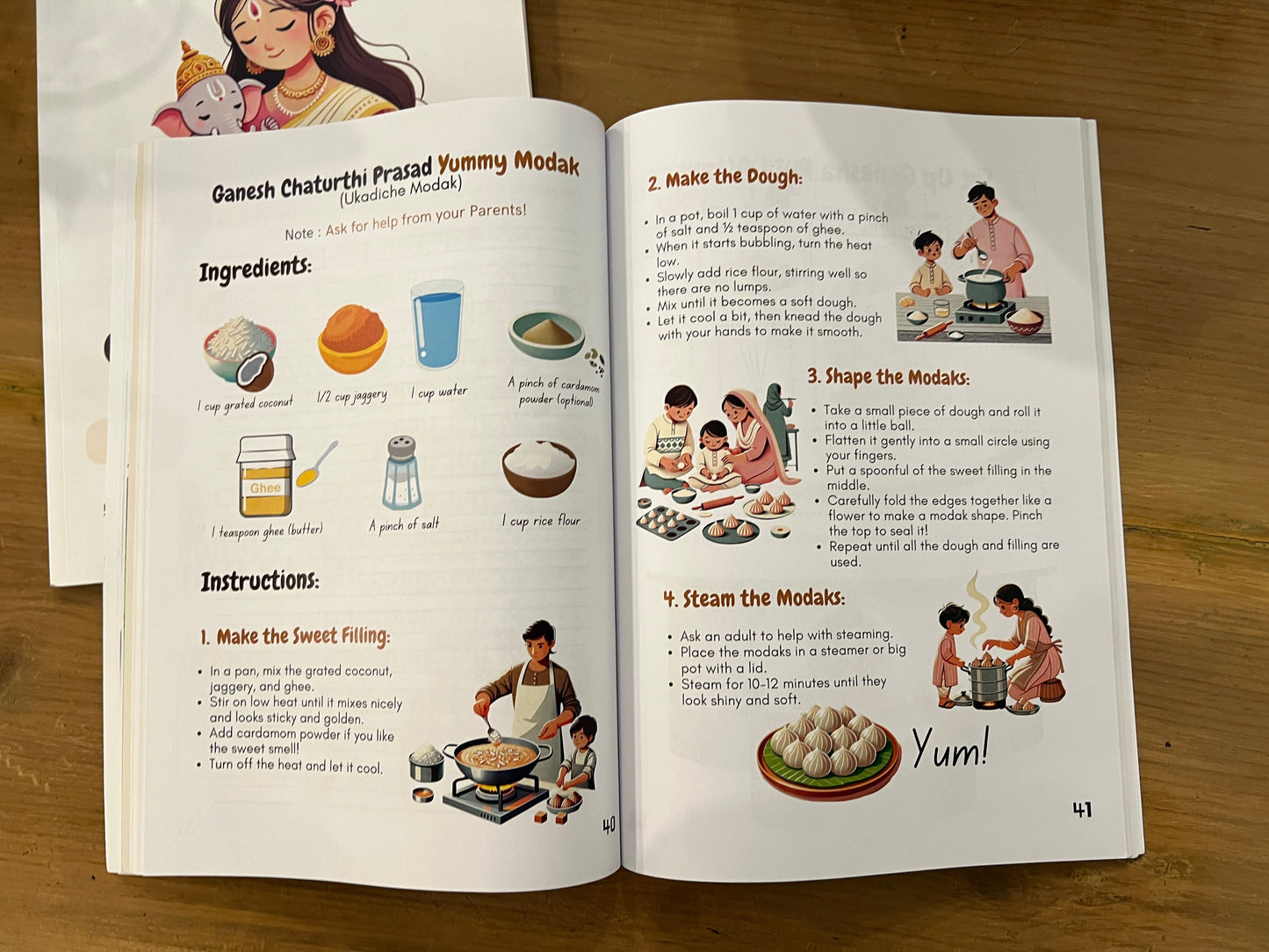 Ganesh Chaturthi : Stories & Activity Workbook: Festive Tales of Nepal / India