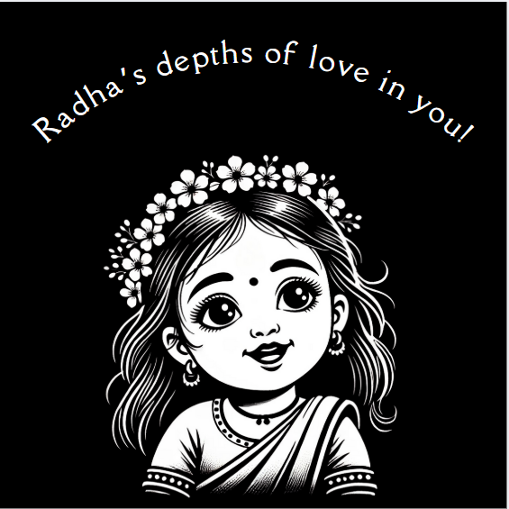 The Divine in you: A High Contrast Hindu Gods Book, Perfect Baby Shower Gift