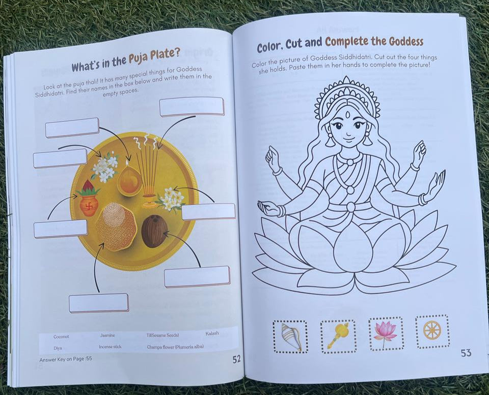 Navaratri: Stories & Activity Workbook