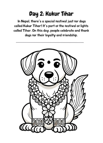 Diwali Coloring Book
