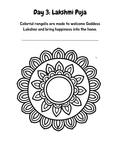 Diwali Coloring Book