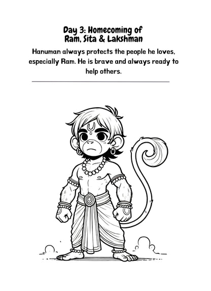 Diwali Coloring Book