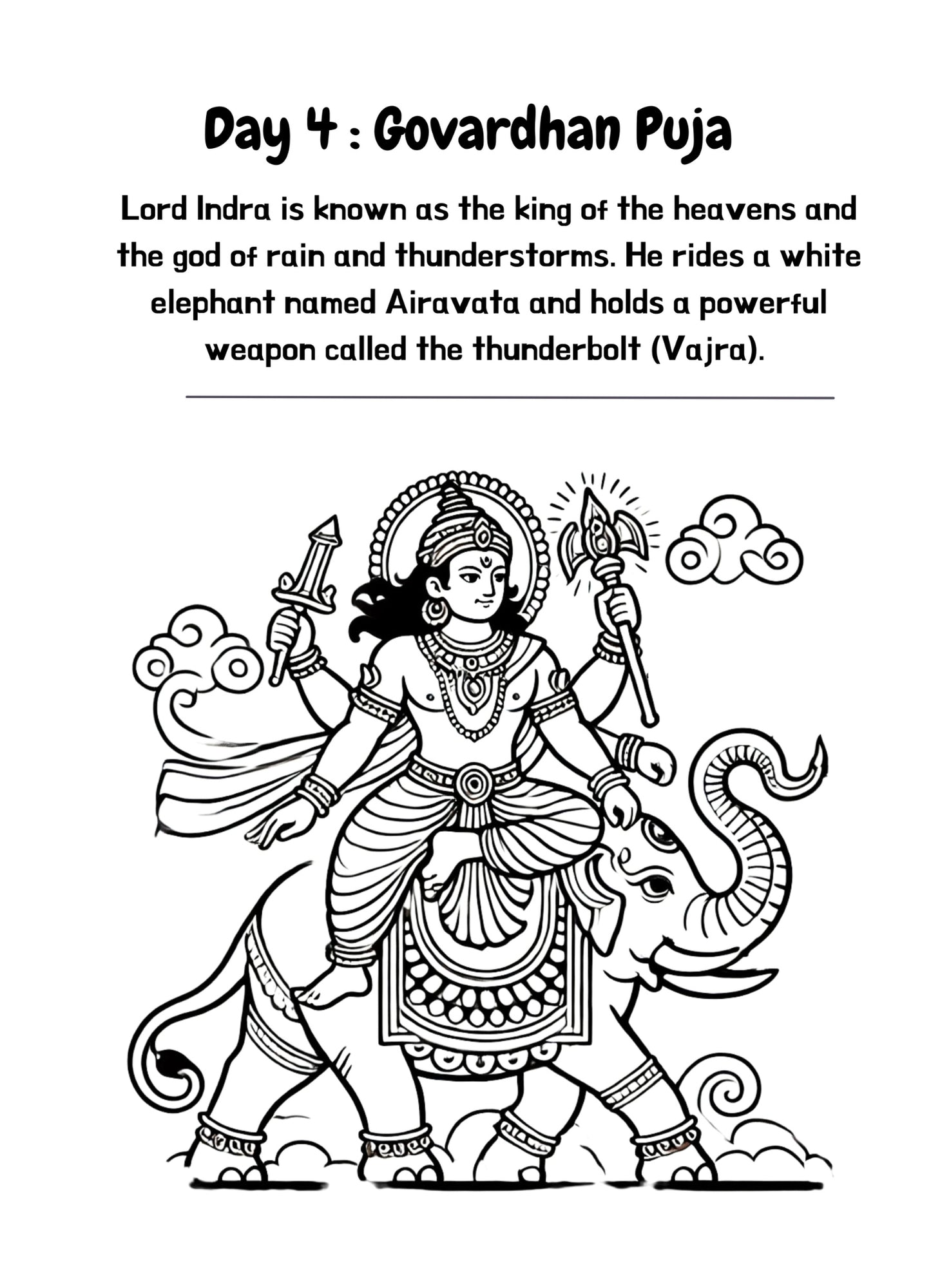 Diwali Coloring Book