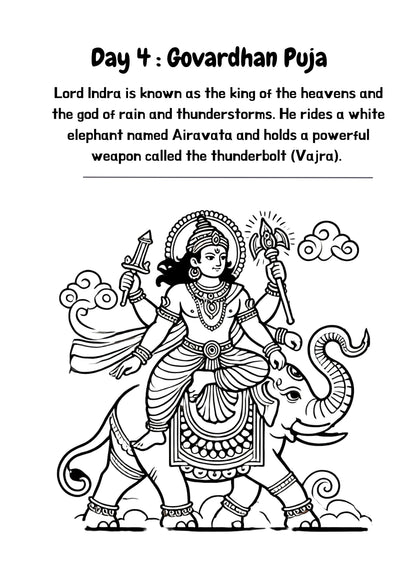 Diwali Coloring Book