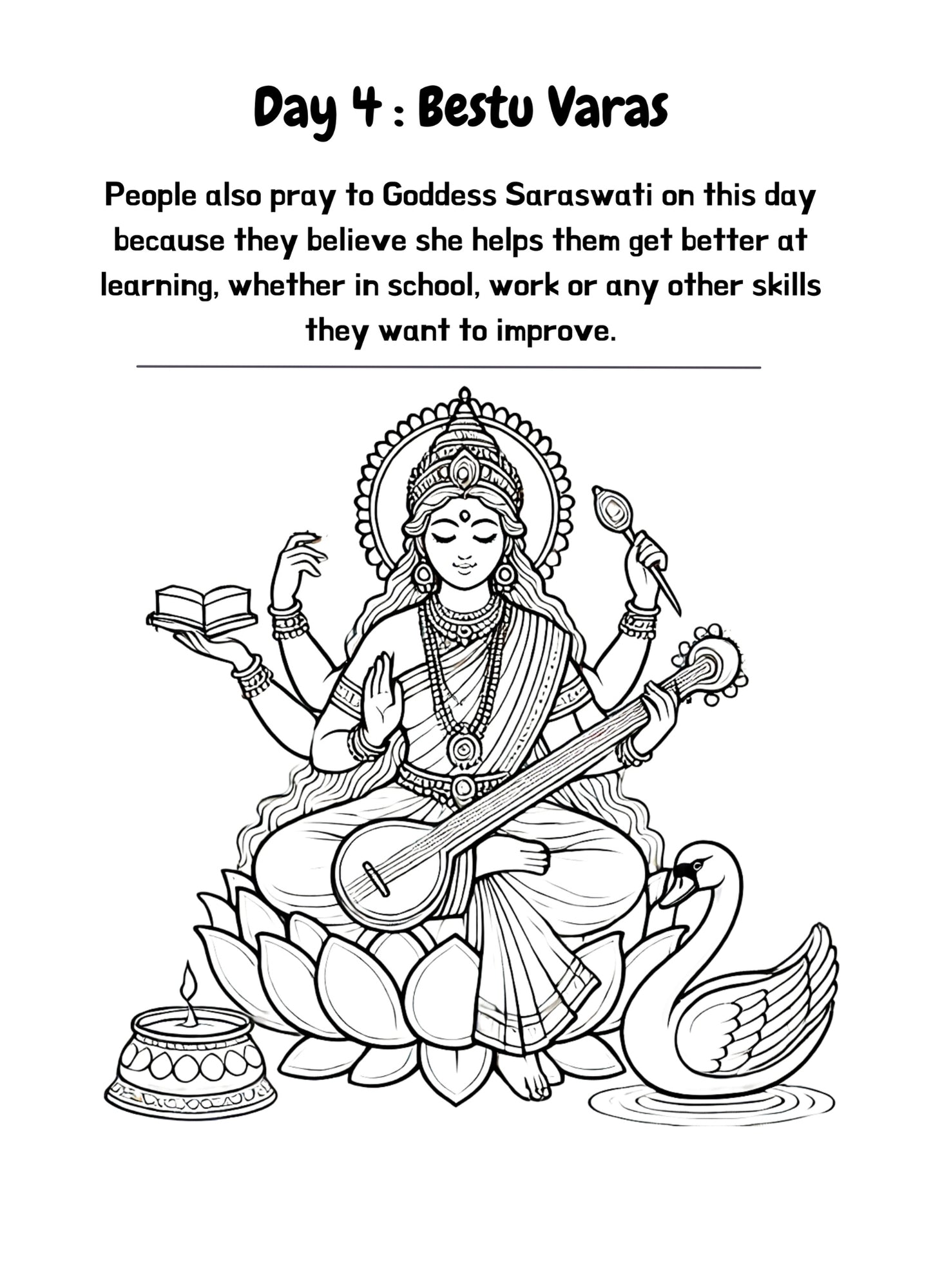 Diwali Coloring Book