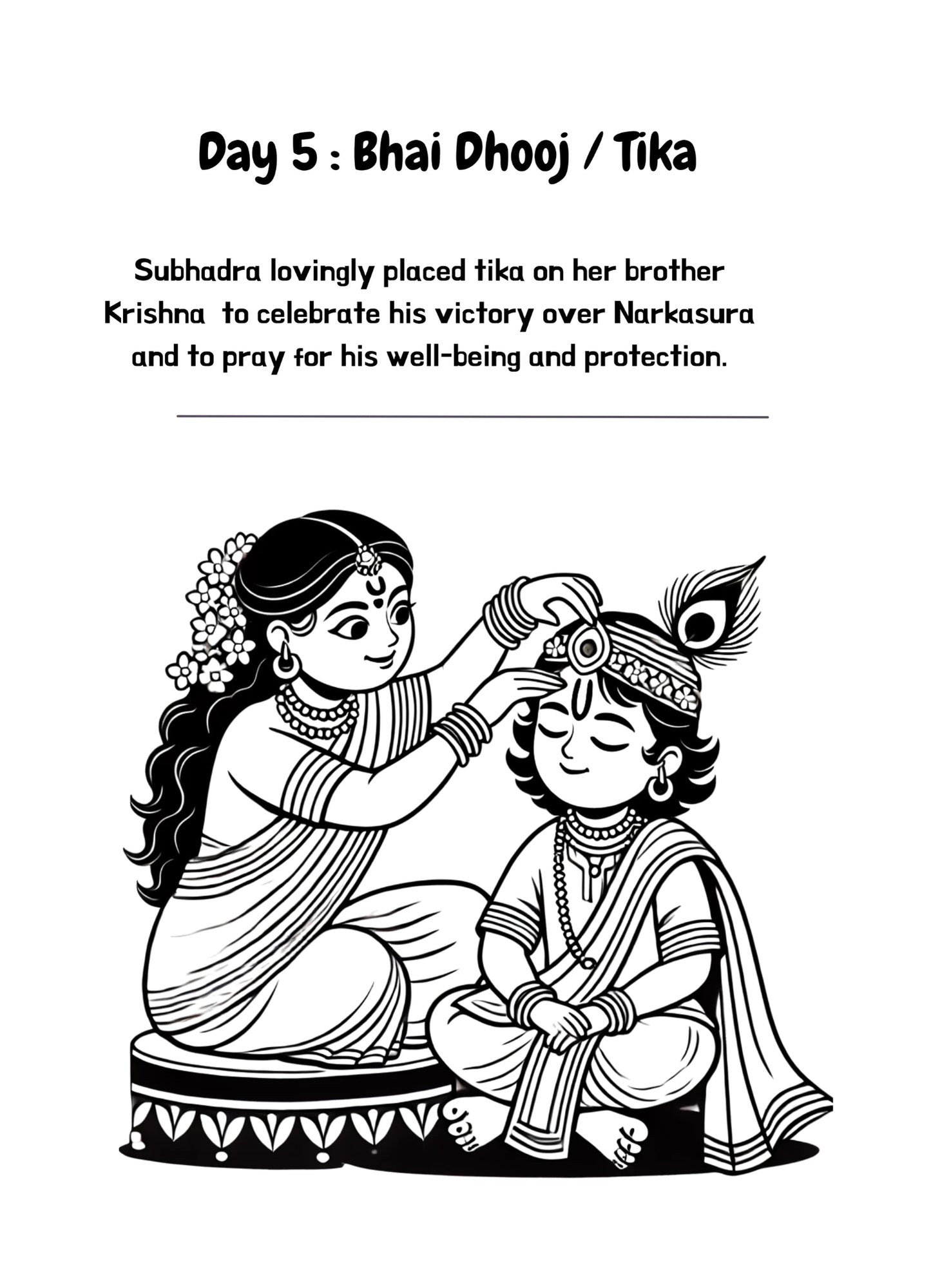 Diwali Coloring Book