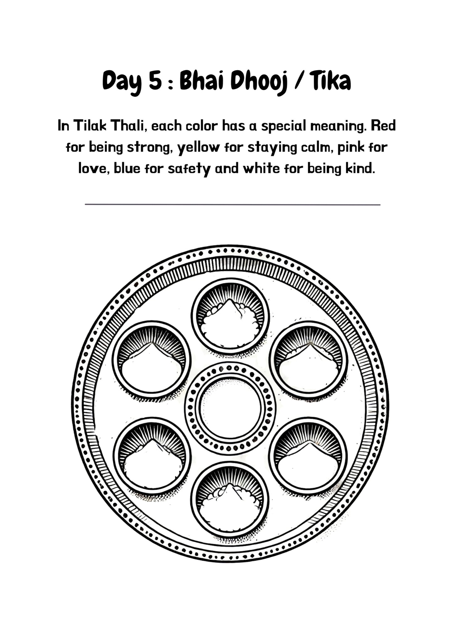 Diwali Coloring Book