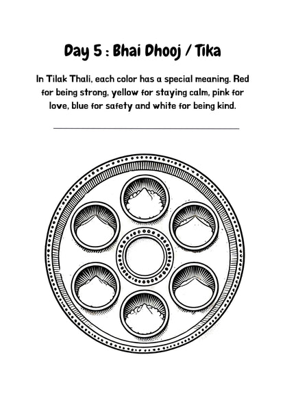 Diwali Coloring Book