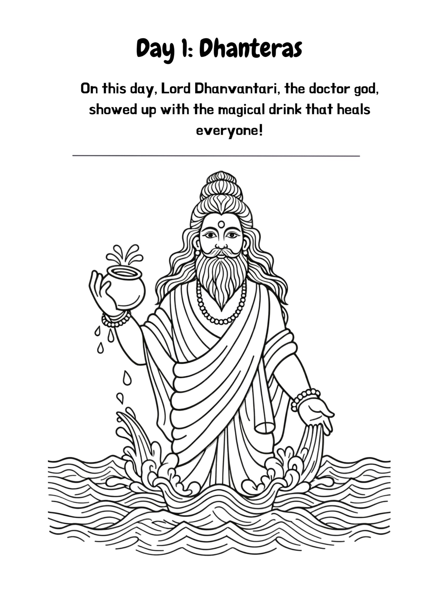 Diwali Coloring Book