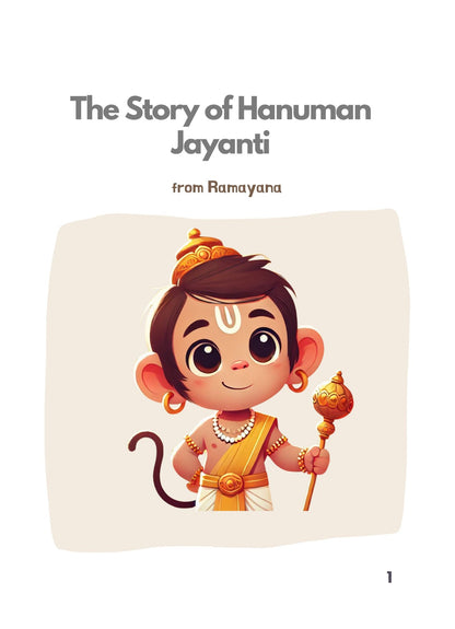 Hanuman Jayanti Activity Book: Stories, Shlokas and Mantras