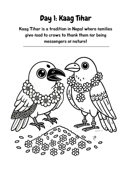 Diwali Coloring Book