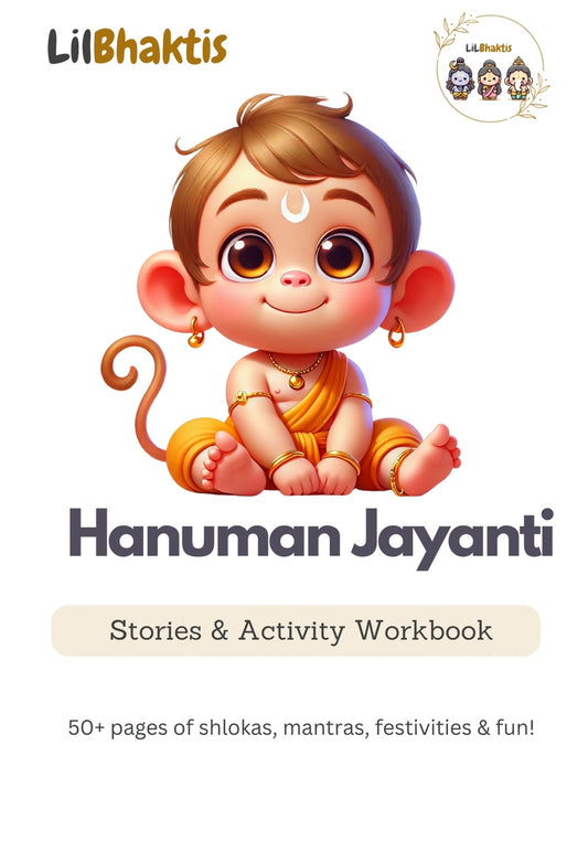 Hanuman Jayanti Activity Book: Stories, Shlokas and Mantras