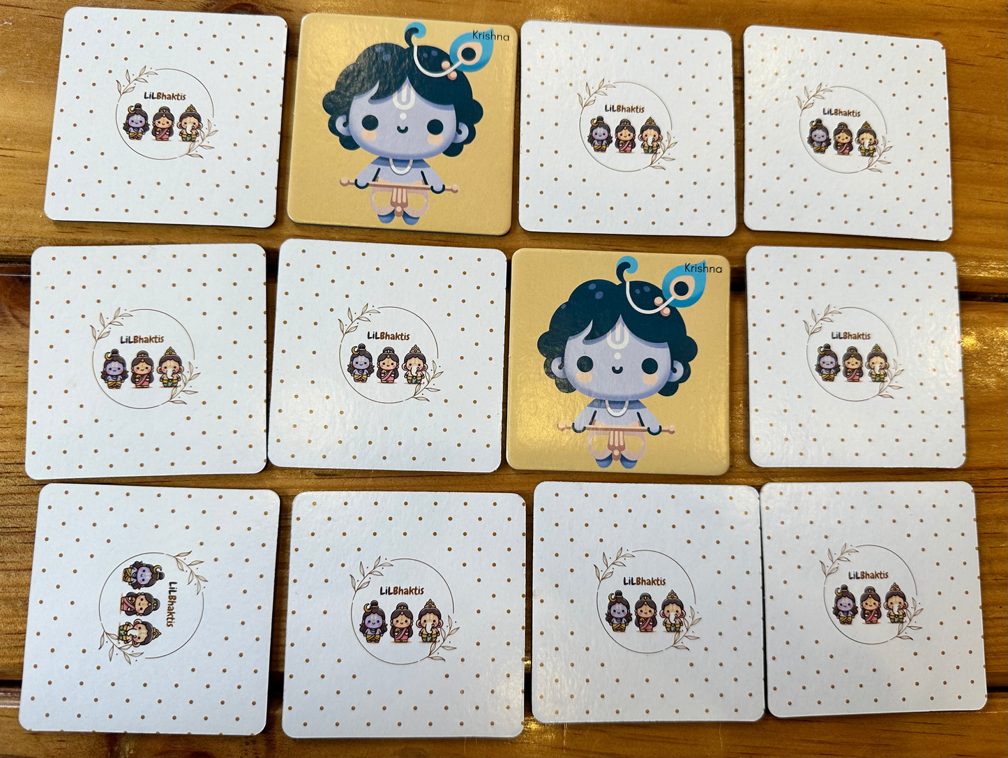 Bhagwan Match: A Memory Game to pair Hindu God cards! (Age 3+)