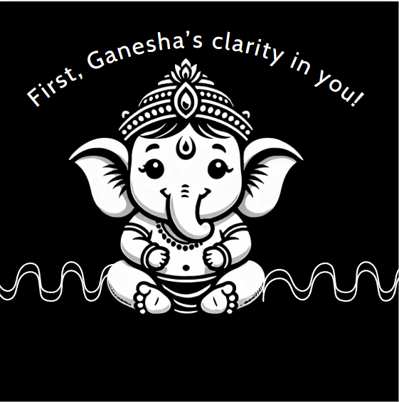 The Divine in you: A High Contrast Hindu Gods Book, Perfect Baby Shower Gift