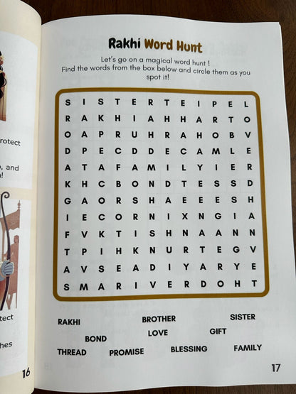 Raksha Bandhan Stories & Activity Book : A loving gift for Bros and Sis: Festivals of Nepal, India