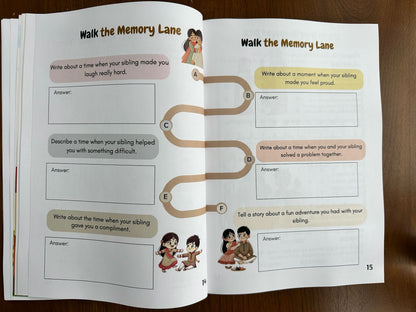 Raksha Bandhan Stories & Activity Book : A loving gift for Bros and Sis: Festivals of Nepal, India