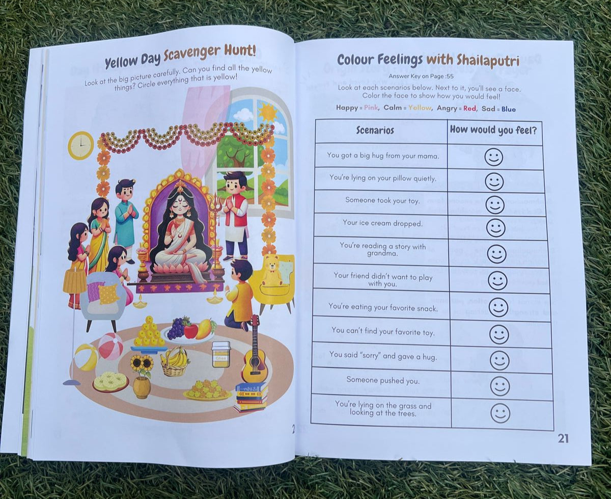 Navaratri: Stories & Activity Workbook